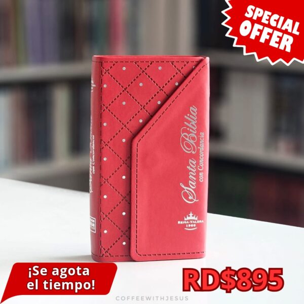 Biblia RVR1960 Cartera Roja