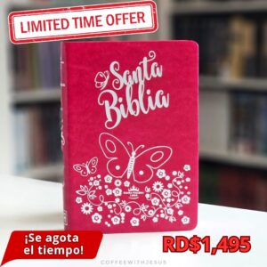 Mariposa Rosada Biblia RVR 1960