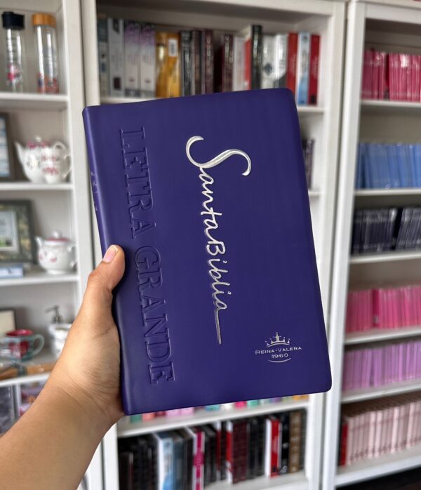 Biblia Purpura Letra Grande
