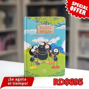 Biblia Infantil Letra grande con Ilustraciones