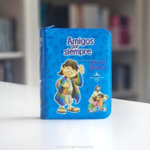 Biblia Reina Valera 1960 Amigos por Siempre Azul