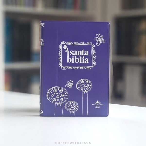 Biblia Reina Valera 1960 Mediana Morada