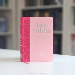 Biblia Fuente de Bendiciones Rosa con Indice RVR1960