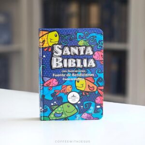 RVR60 Biblia Fuente de Bendiciones Peces con Ilustraciones