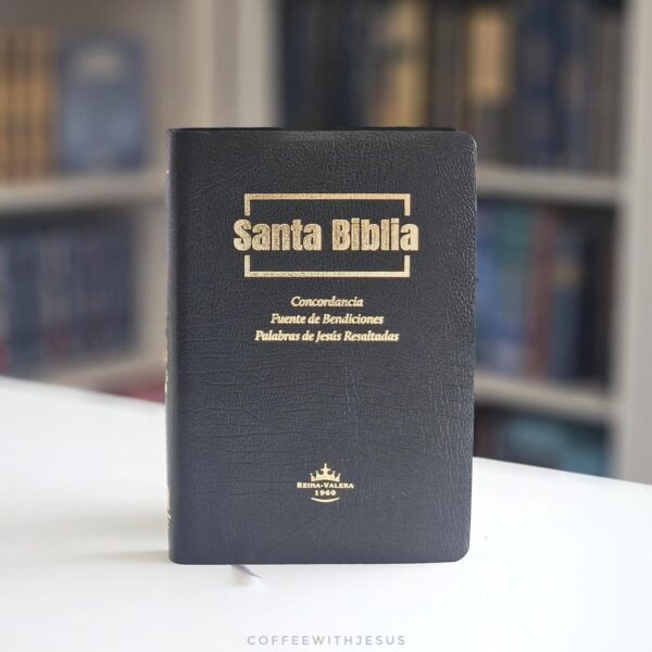 Biblia Reina Valera 1960 Fuente De Bendicion Negra