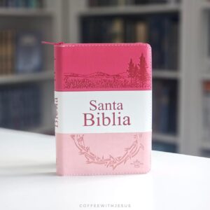 Biblia Letra Grande Tritono Rosa