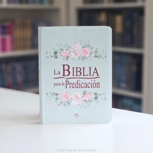 Biblia para la Predicacion Verde con Rosas 