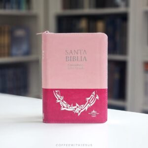 Biblia Reina Valera 1960 Letra Grande Rosa Duotono