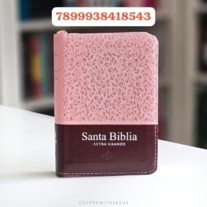 Biblia RVR1960 Rosa Marrón (Chica)