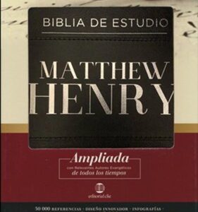 Biblia de Estudio RVR 1960 Matthew Henry