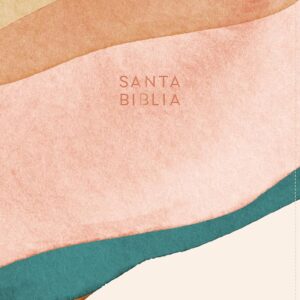 RVR 1960 Biblia letra grande tamaño manual edición especial, acuarela, símil piel