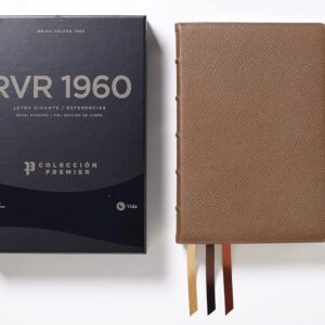Reina Valera 1960 Biblia Letra Gigante, Colección Premier, Café, Interior a dos colores: Edición Limitada