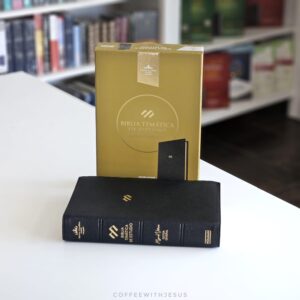 Biblia temática de estudio, edición deluxe, piel genuina
