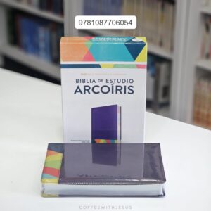 Reina Valera 1960 Biblia de Estudio Arcoíris, morado